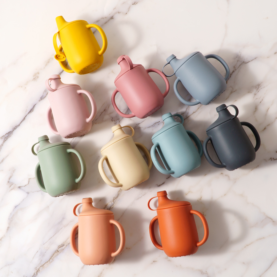 Baby Food Jars With Lids - Новые силиконовые чашки с крышкой для