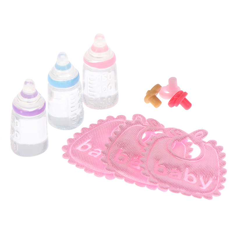 Baby Food Pacifier - 3 шт., 1:12 миниатюрный детский Кукольный