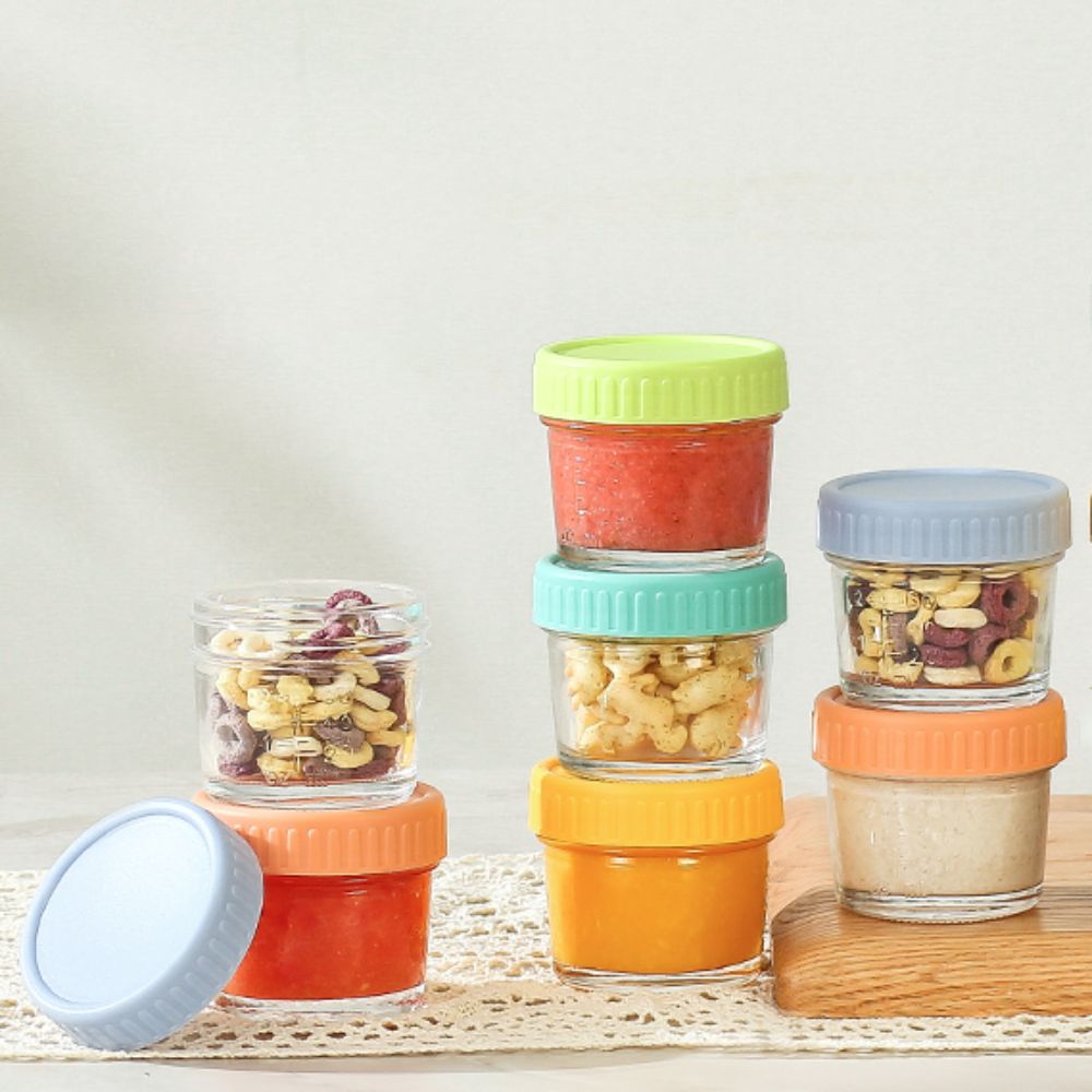6 шт., стеклянная банка Mason, – обзор и цена Baby Food Jars With Lids