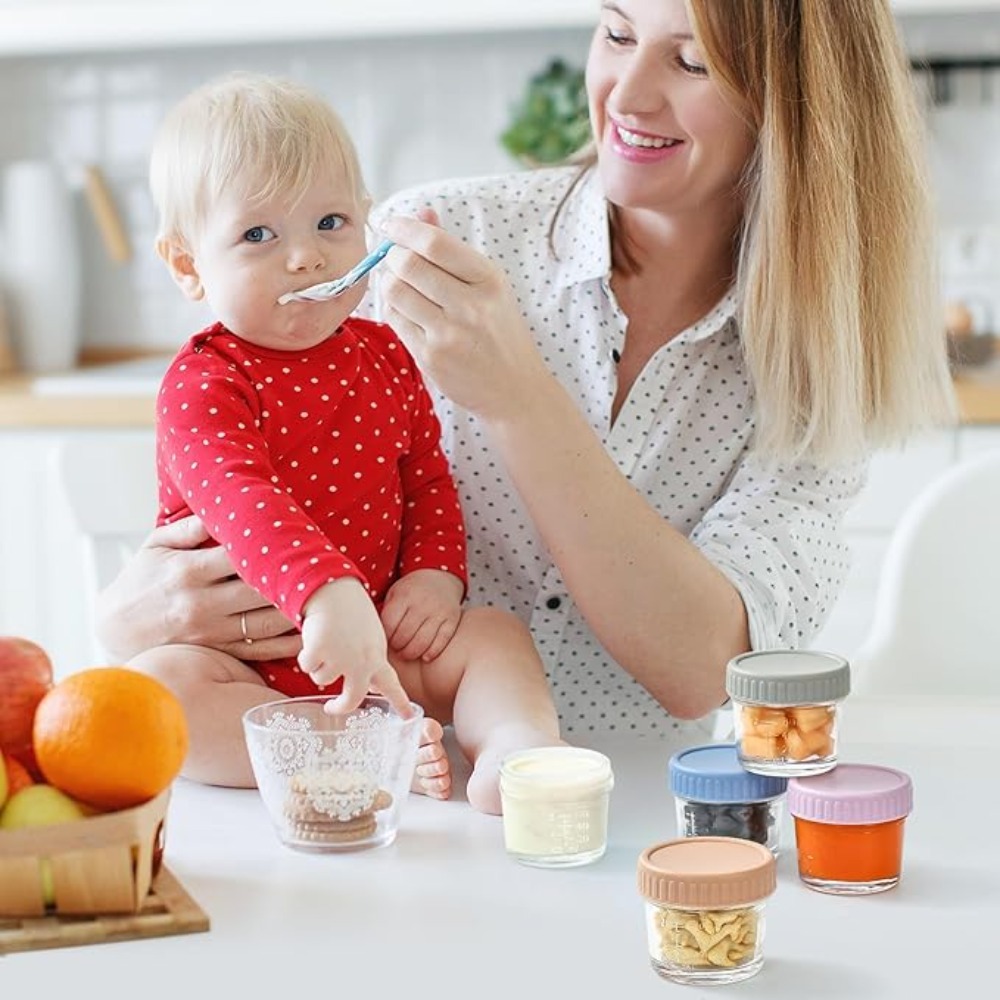 6 шт., стеклянная банка Mason  – обзор и цена Baby Food Jars With Lids