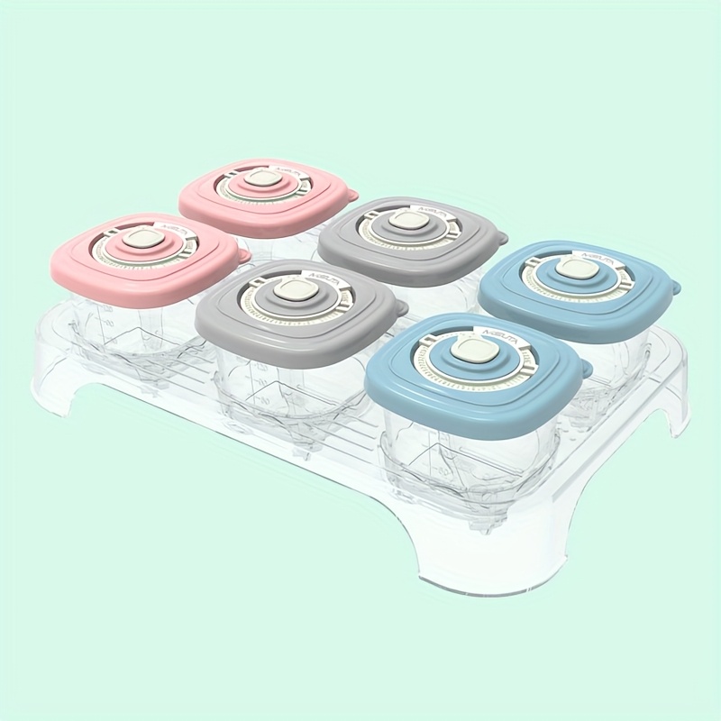 6 шт. герметичная крышка, порт – обзор и цена Baby Food On The Go