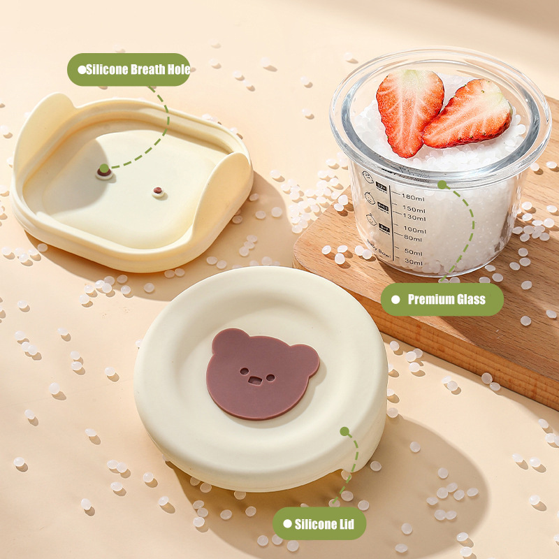 180 мл стеклянные банки для хр – обзор и цена Baby Food Jars With Lids